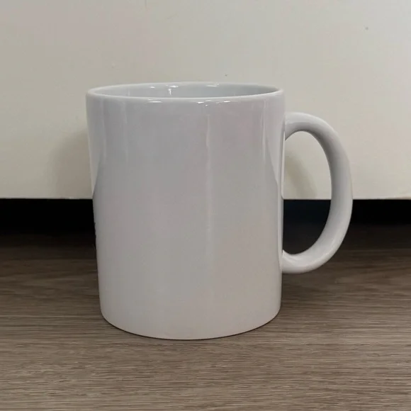 Funny Waffle Mug White Ceramic Coffee Cup Novelty Gift - Picture 3 of 4